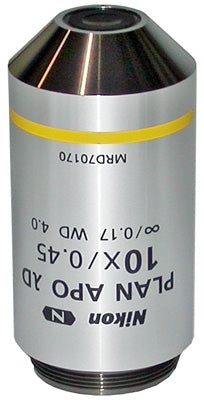Nikon CFI Plan Apo Lambda D 10x Objective MRD70170 | NA 0.45 – Spach ...