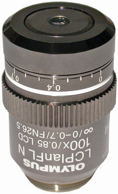 Olympus LCPLANFL N 100x LCD Long Working Distance Objective
