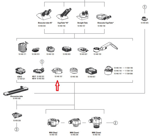 Leica Video Photo Tube HD-50 Dual Camera Port