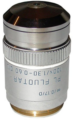 leica pl fluotar 100x objective lens