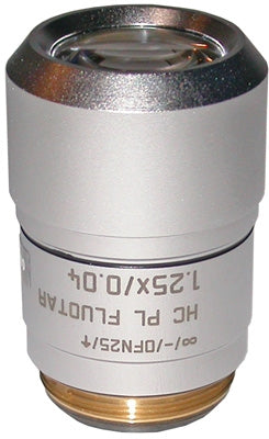 Leica HC PL Fluotar 1.25x Microscope Objective