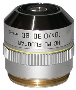 Leica HC PL FL 10x Brightfield Darkfield Microscope Objective
