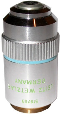 LEITZ EF 40X PHACO 2 OBJECTIVE FOR THEIR 160MM TUBE LENGTH MICROSCOPES