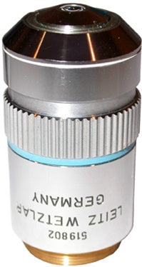 LEITZ 50X WATER IMMERSION FLUORESZENZ OBJECTIVE
