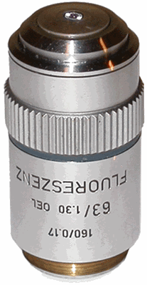 Leitz 63x FLUORESZENZ Objective