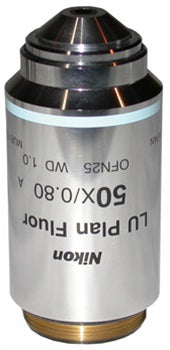 Nikon LU Plan Flour 50x Epi Reflected Light Objective
