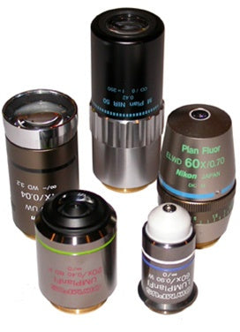 MICROSCOPE OBJECTIVES