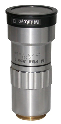 Mitutoyo 1x M Plan APO Brightfield Objective 378-800-3