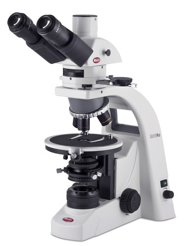 MOTIC BA310 POL POLARIZED LIGHT MICROSCOPE WITH CAMERA PORT