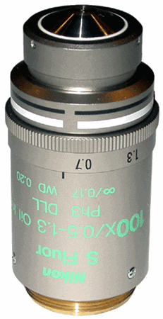 Nikon CFI Super Fluor PH3 DLL 100X Objective