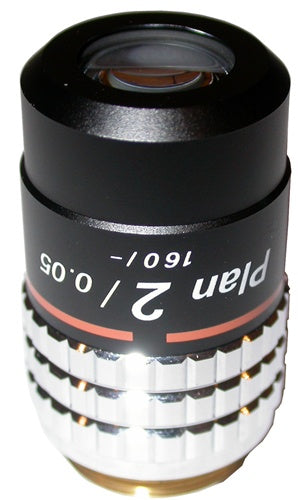 Nikon Plan 2x Objective 160mm Tube Length