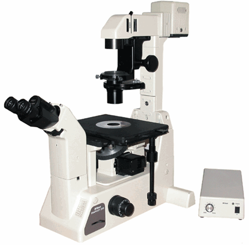 Nikon Diaphot 200 Phase Contrast Inverted Microscope
