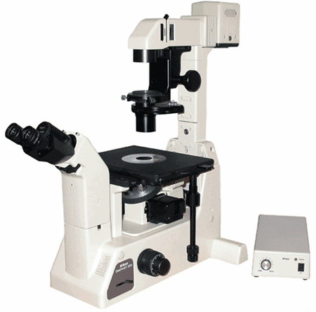 Nikon Diaphot 200 Phase Contrast Inverted Microscope