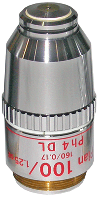 Nikon E Plan 100x PH4 Phase Contrast Objective