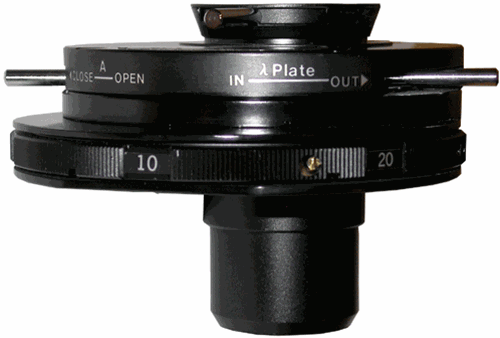 Nikon LWD DIC Hoffman Diaphot Condenser