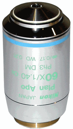 nikon cfi plan apo dm 60x phase objective
