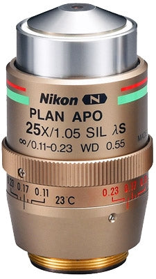 CFI SR HP Plan Apo Lambda S 25XC Sil