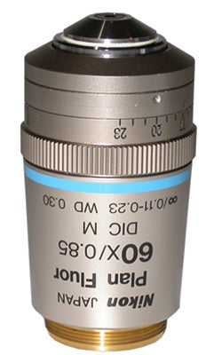 Nikon CFI Plan Fluor 60x Objective