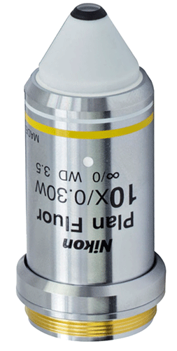 10X Nikon CFI Plan Fluorite Objective MRH07120