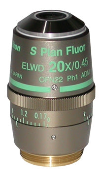 Nikon S Plan Fluor ELWD 20x ADM Objective MRH48230
