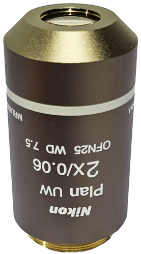Nikon CFI Plan Achromat 2X Objective MRL00022