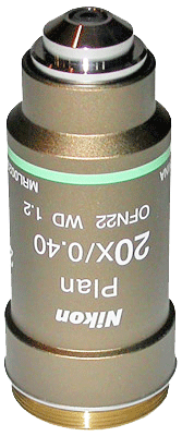 Nikon CFI Plan Achro 20X Objective