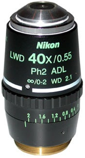 nikon 40x lwd phase contrast objective
