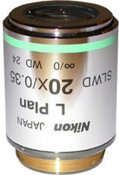 Nikon L Plan 20X SLWD EPI Objective MUE30200