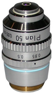 Nikon Plan 50x Oil Objective 160mm Tube Length