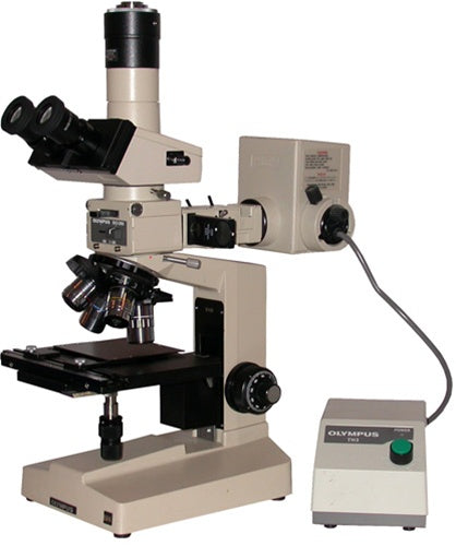 olympus reflected light dic microscope
