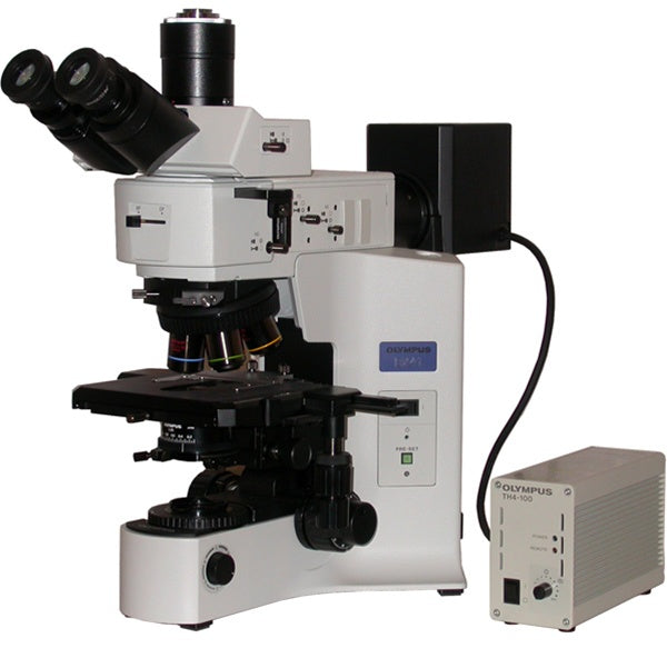 Olympus BX41 Brightfield Darkfield DIC Reflected and Transmitted Light Microscope