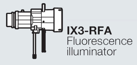 Olympus IX3-RFA Straight Illuminator for IX53, IX73, IX83