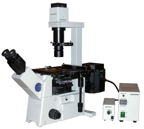 Olympus IX51 Inverted Fluorescence & Phase Contrast Microscope