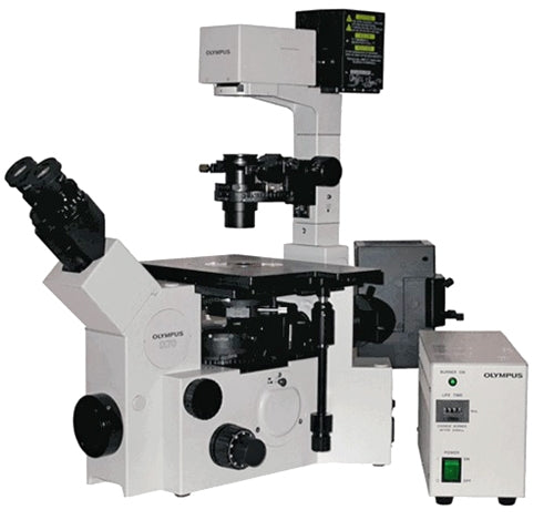 Olympus IX70 Inverted Tissue Culture Fluorescence Microscope