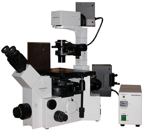 Olympus IX70 Inverted Fluorescence Microscope with U-DICTS DIC & Planapo 60X BFP1 Objective