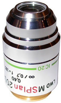 OLYMPUS LCD LONG WORKING DISTANCE 20X OBJECTIVE LENS