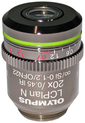 Olympus LCPLN20XIR Near IR Objective