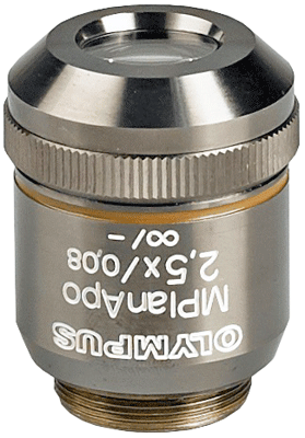 oOlympus MPLANAPO 2.5X Reflected Light Objective