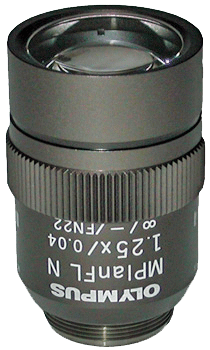 Olympus MPLANFLN 1.25X Objective