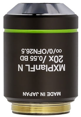Olympus MXPLANFL N 20X Objective Brightfield Darkfield