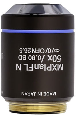 Olympus MXPLANFL N 50X Objective Brightfield Darkfield