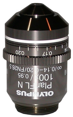 Olympus PLANFLN 100x Objective