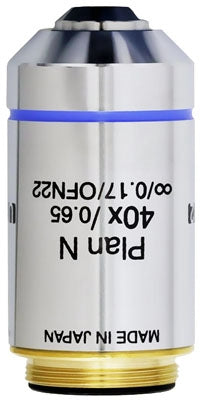 Olympus Plan N 40x objective lens