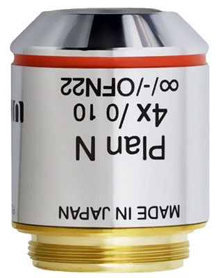 Olympus PLAN N 4X Objective