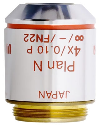 Olympus Plan N 4x Polarized Light Microscope Objective