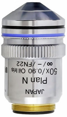 Olympus Plan N 50x Oil Immersion Objective 1-U2B230