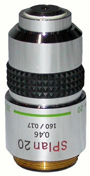 olympus splan 20x objective lens