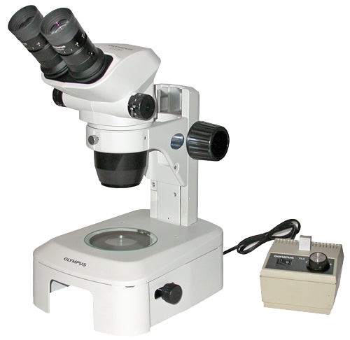 olympus sz51 stereo microscope with mirror