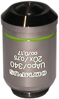 Olympus UAPO 340 20x Objective