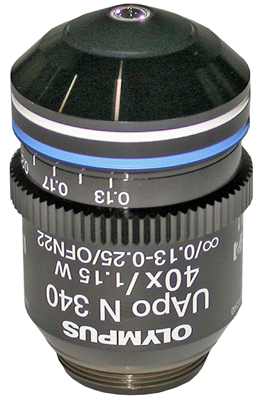 Olympus UAPO N 340 40x Water Immersion Objective